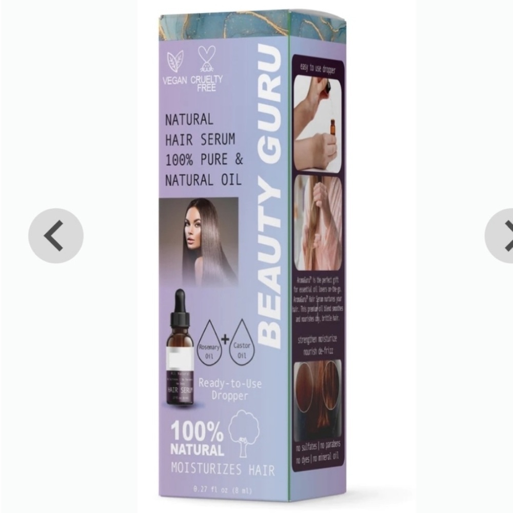 NEW in packaging! Moisturizing hair serum!